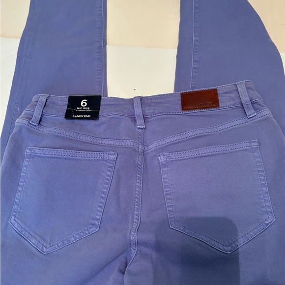 NEW * LANDS END Iris Straight Leg Jeans Size 6 - Picture 5 of 6